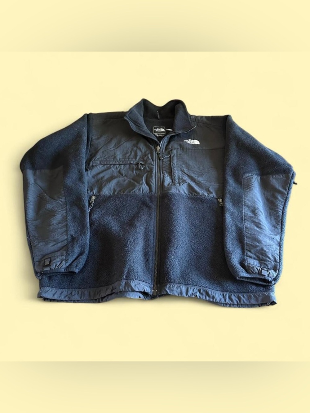 Vintage The North Face Denali Fleece Jacket Black Men’s L Retro